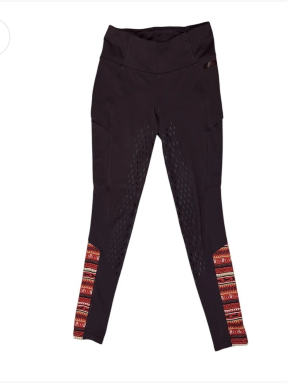 Kerrits Women's Free Style Brown Equestrian Riding Tights Size S